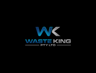 Waste King Pty Ltd logo design by alby