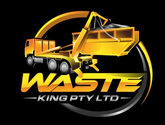 Waste King Pty Ltd logo design by Suvendu