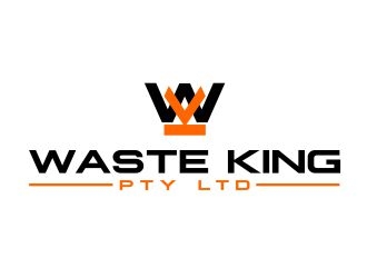 Waste King Pty Ltd logo design by rizuki