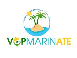 VGP Marinate Foodcourt logo design by shravya