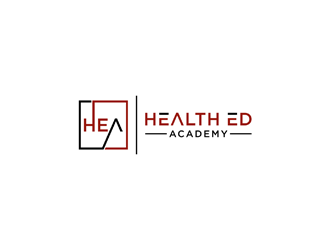 HealthEdAcademy logo design by johana