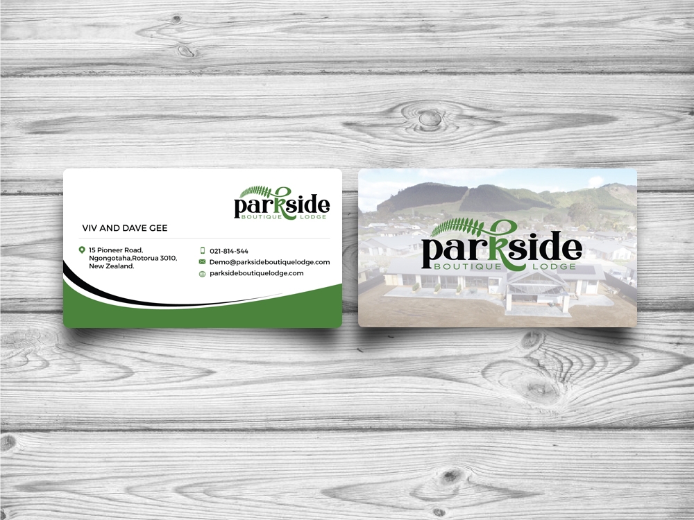 Parkside Boutique Lodge logo design by SmartDesigner