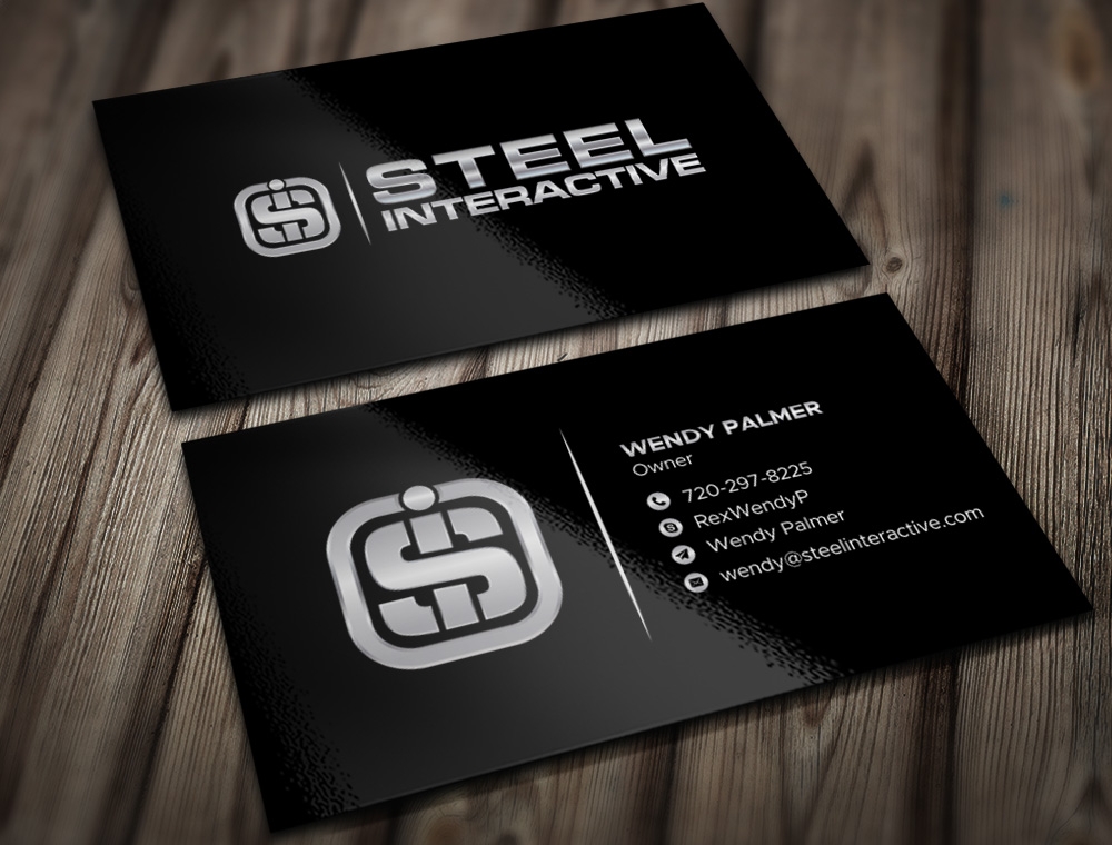 Steel Interactive Inc. logo design by Kindo