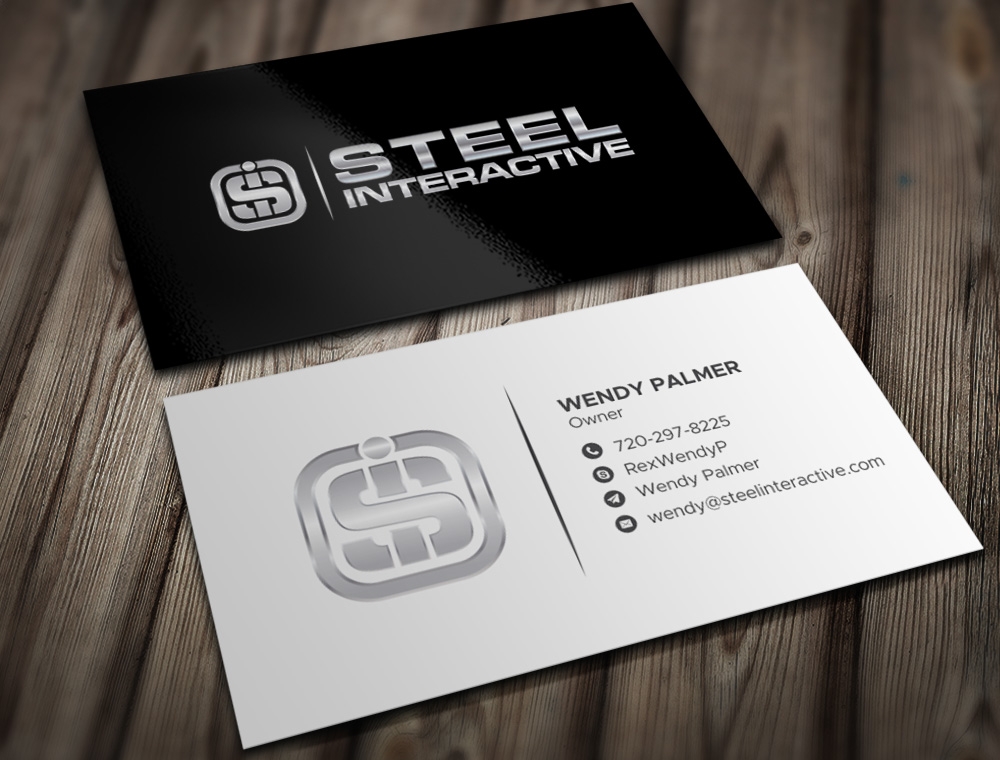 Steel Interactive Inc. logo design by Kindo