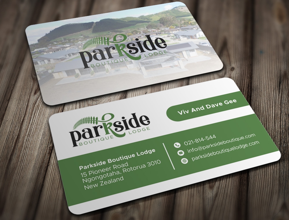 Parkside Boutique Lodge logo design by Kindo