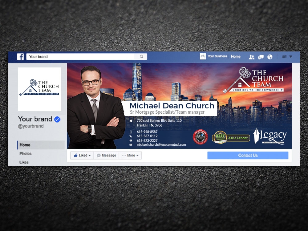 The Church Team Legacy Mutual Mortgage logo design by mattlyn