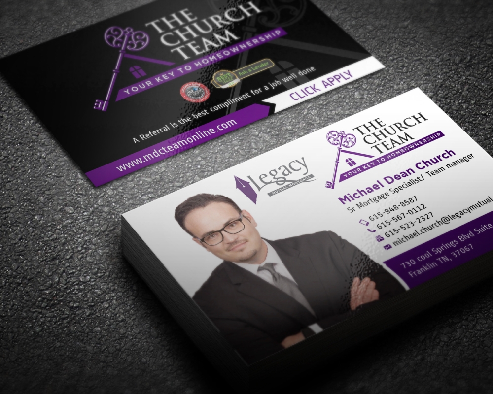 The Church Team Legacy Mutual Mortgage logo design by Boomstudioz