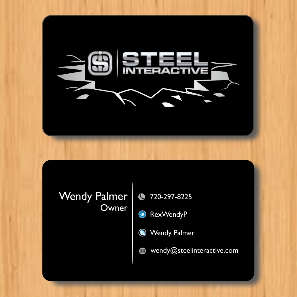 Steel Interactive Inc. logo design by ruki