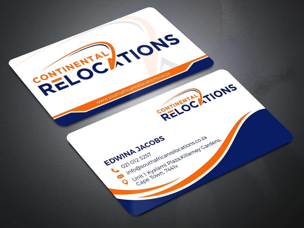 Continental Relocations & South African Relocations logo design by Gelotine