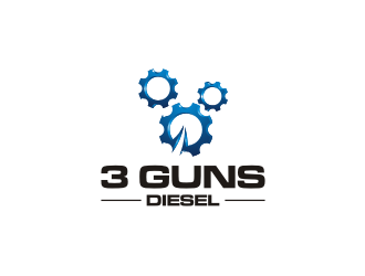 3 Guns Diesel logo design by R-art