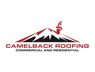 CAMELBACK ROOFING logo design by dasam