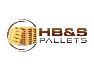 HB&S PALLETS logo design by invento