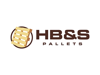 HB&S PALLETS logo design by gitzart