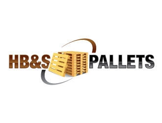 HB&S PALLETS logo design by invento