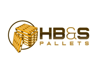 HB&S PALLETS logo design by dshineart