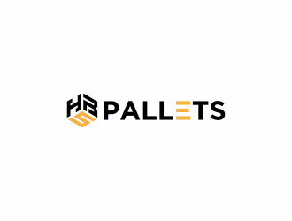 HB&S PALLETS logo design by puthreeone