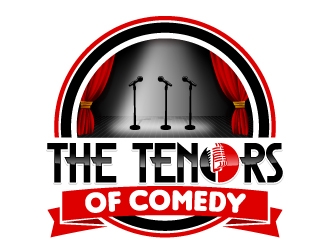 The Tenors of Comedy logo design by jaize