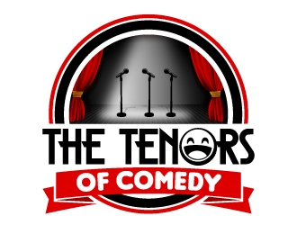 The Tenors of Comedy logo design by jaize