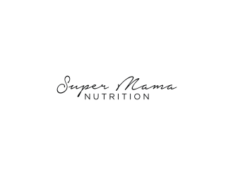 Super Mama Nutrition logo design by logitec