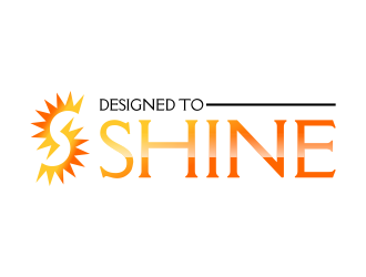 Designed to Shine logo design by graphicstar