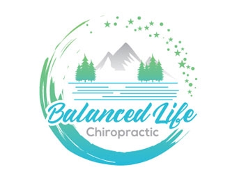 Balanced Life Chiropractic logo design by logoguy