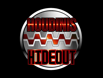 Houdinis Hideout logo design by axel182