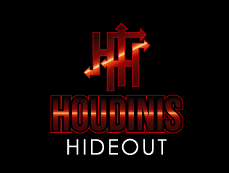 Houdinis Hideout logo design by axel182