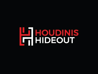 Houdinis Hideout logo design by SenimanMelayu
