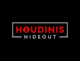 Houdinis Hideout logo design by akilis13