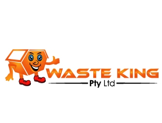 Waste King Pty Ltd logo design by PMG