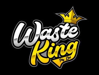 Waste King Pty Ltd logo design by lestatic22
