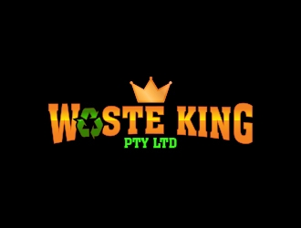 Waste King Pty Ltd logo design by MarkindDesign