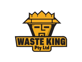 Waste King Pty Ltd logo design by Boooool