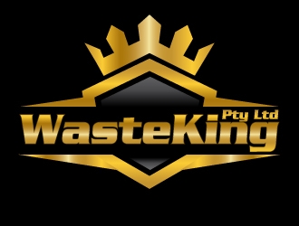 Waste King Pty Ltd logo design by nonik