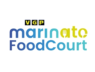 VGP Marinate Foodcourt logo design by PrimalGraphics