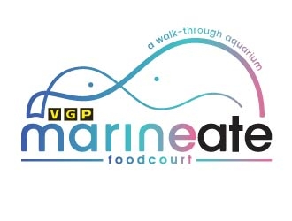 VGP Marinate Foodcourt logo design by shravya