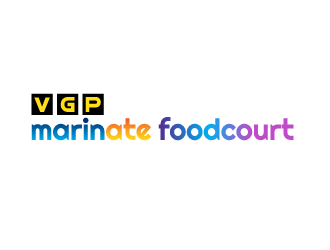 VGP Marinate Foodcourt logo design by justin_ezra