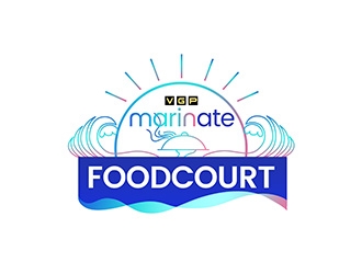 VGP Marinate Foodcourt logo design by suko_creative