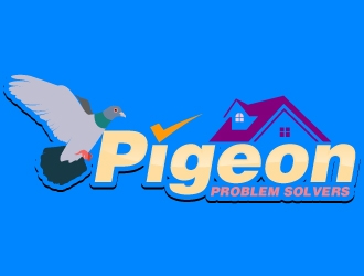 Pigeon Problem Solvers logo design by uttam