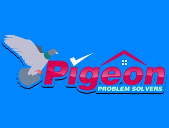 Pigeon Problem Solvers logo design by uttam