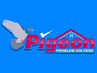 Pigeon Problem Solvers logo design by uttam
