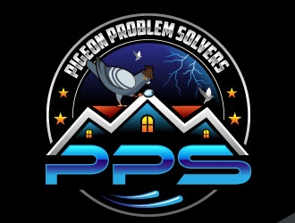 Pigeon Problem Solvers logo design by Suvendu