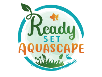 Ready Set Aquascape logo design by MonkDesign