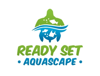 Ready Set Aquascape logo design by akilis13