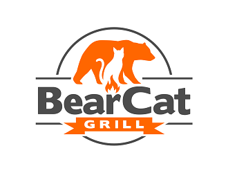 Bearcat Grill logo design by haze