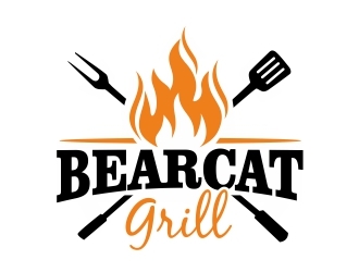 Bearcat Grill logo design by ruki