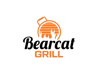 Bearcat Grill logo design by ingepro