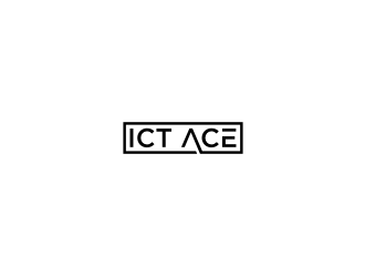 ICT Ace logo design by EkoBooM