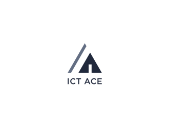 ICT Ace logo design by EkoBooM