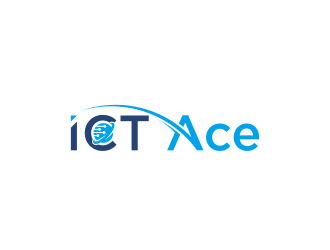 ICT Ace logo design by diki